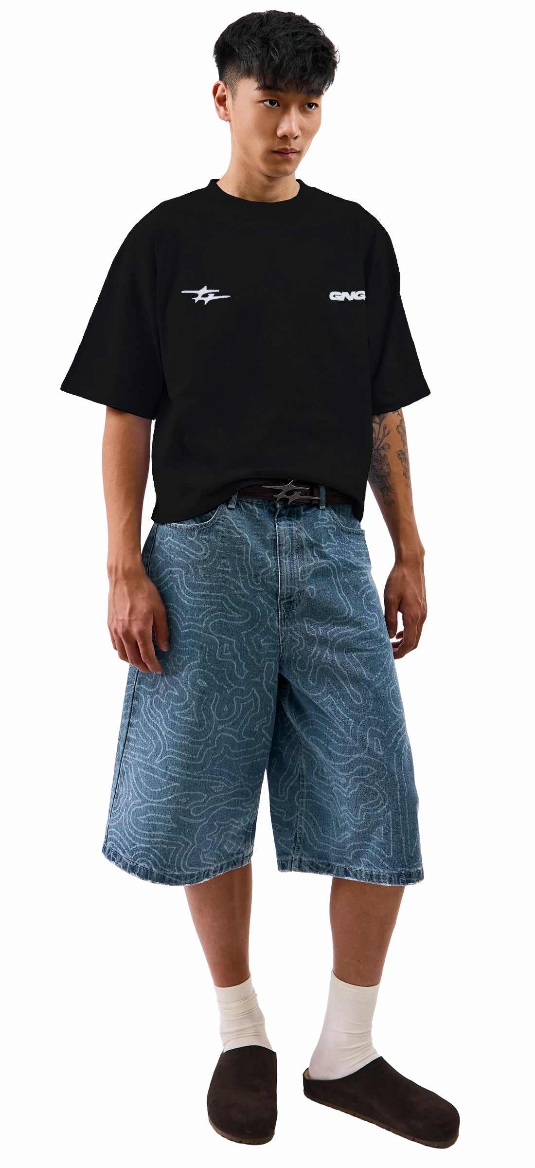 GANGA T-SHIRT BLACK