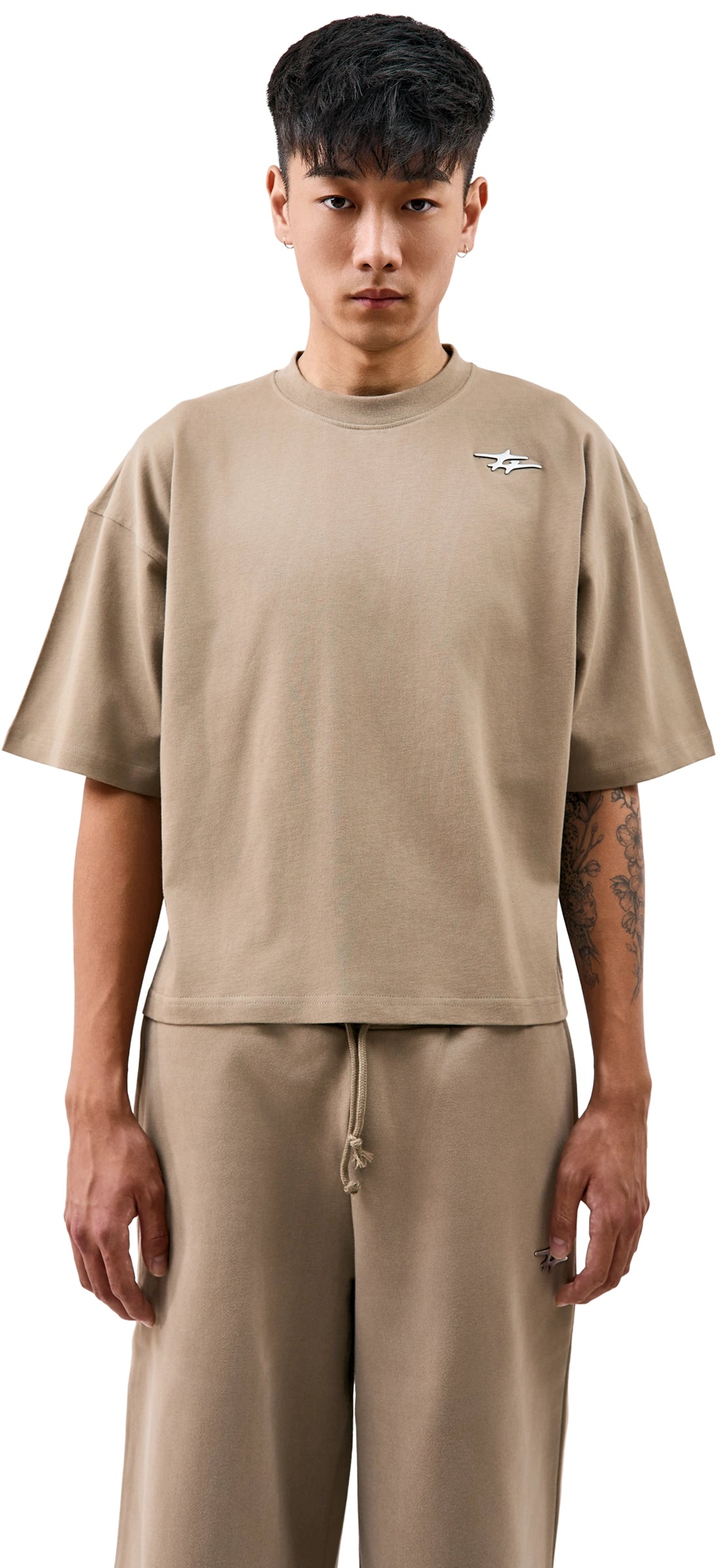 SKIN T-SHIRT CAMEL