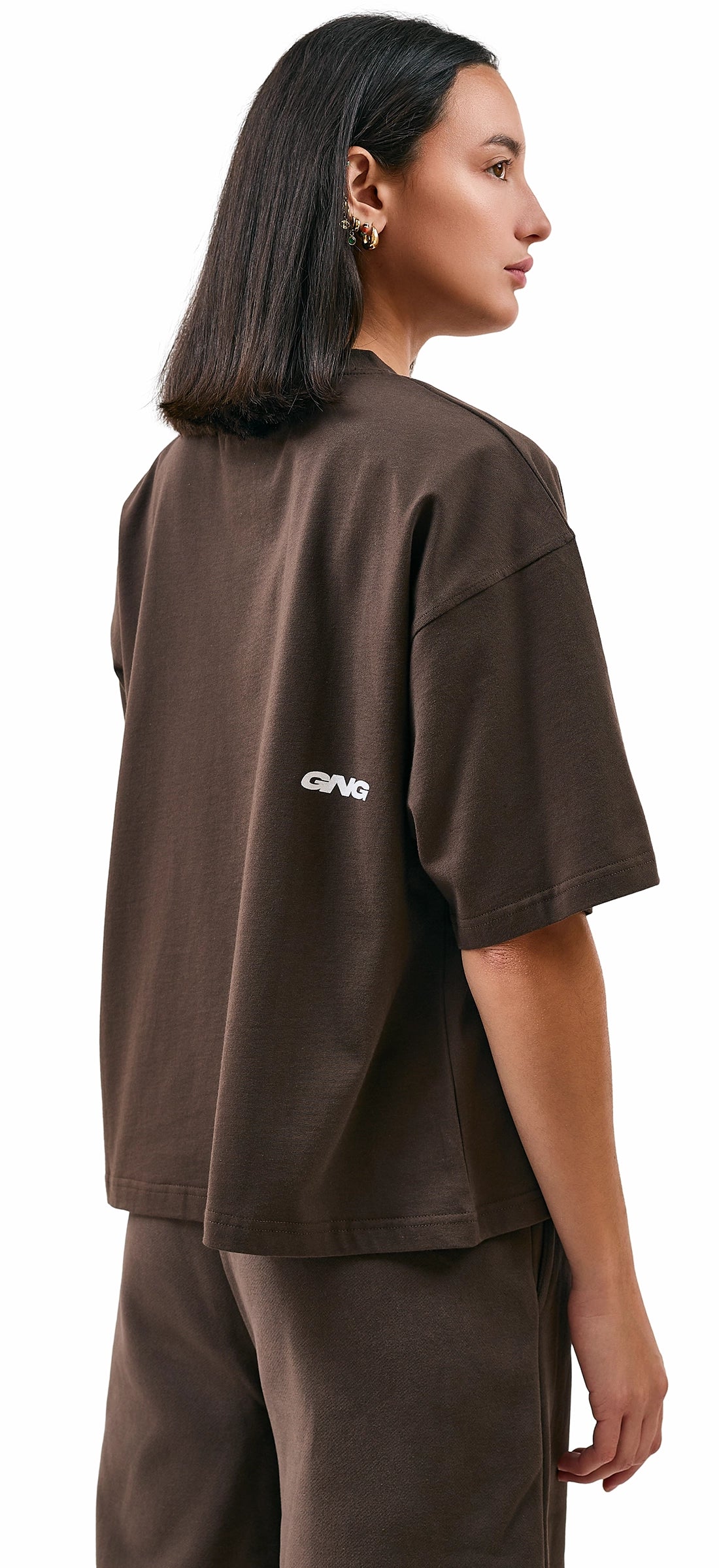 SKIN T-SHIRT BROWN