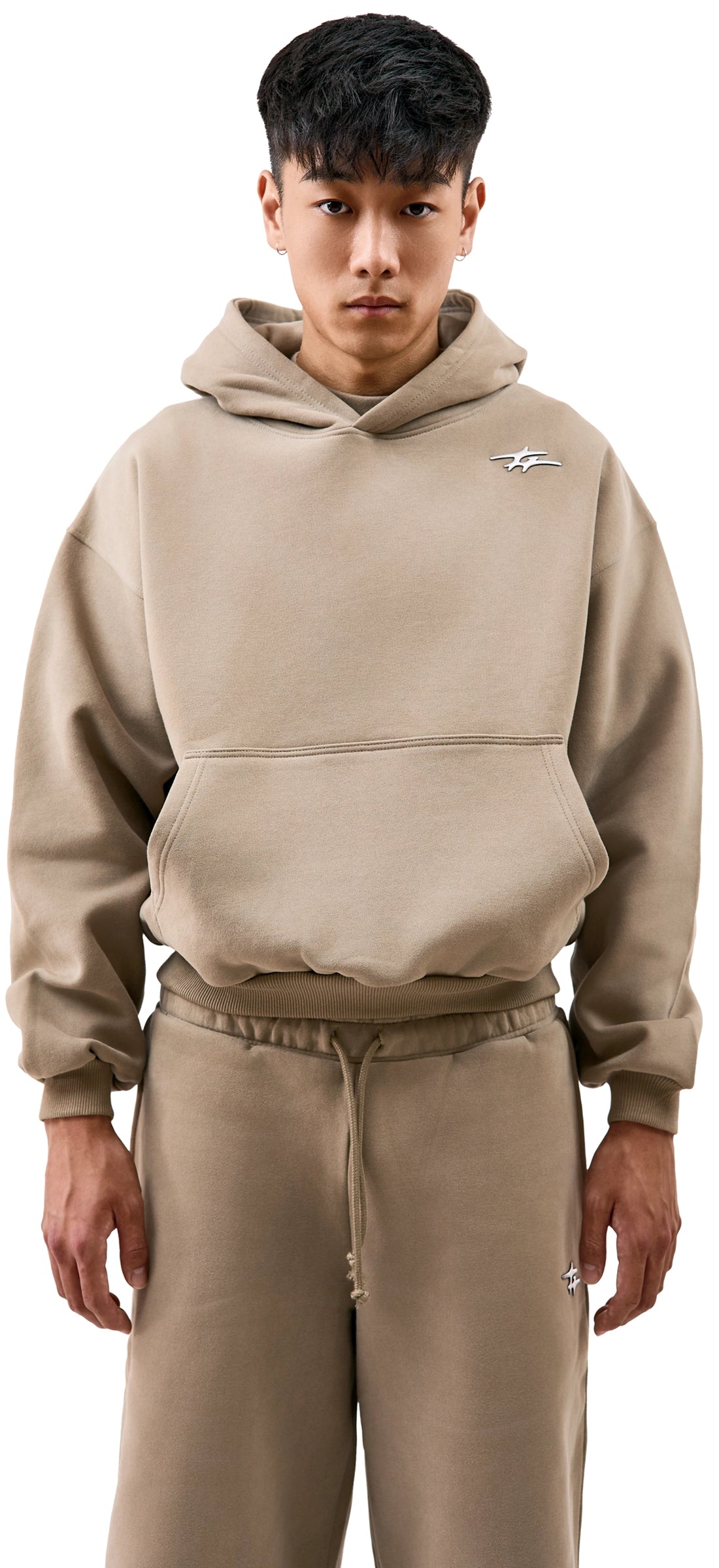 SKIN HOODIE CAMEL