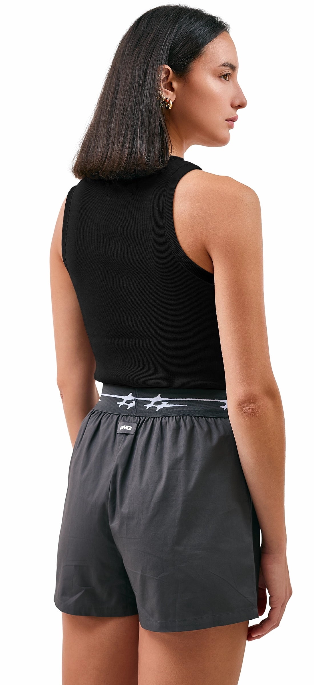 SKIN TANK TOP BLACK