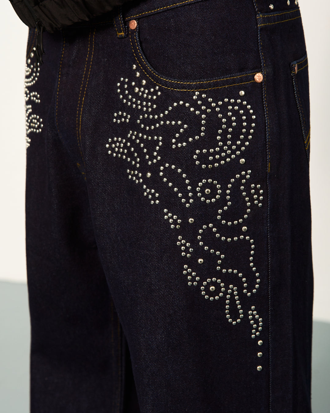 CALIFORNIA DENIM PANTS RAW INDIGO