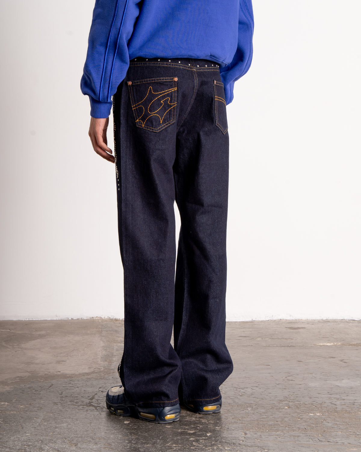 CALIFORNIA DENIM PANTS RAW INDIGO