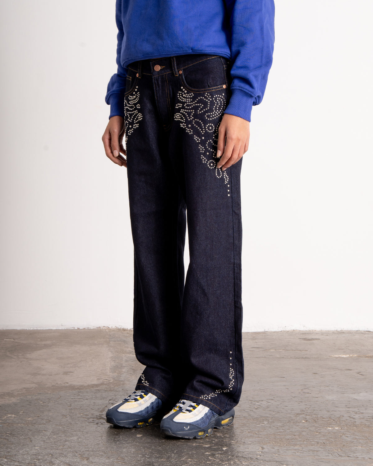 CALIFORNIA DENIM PANTS RAW INDIGO