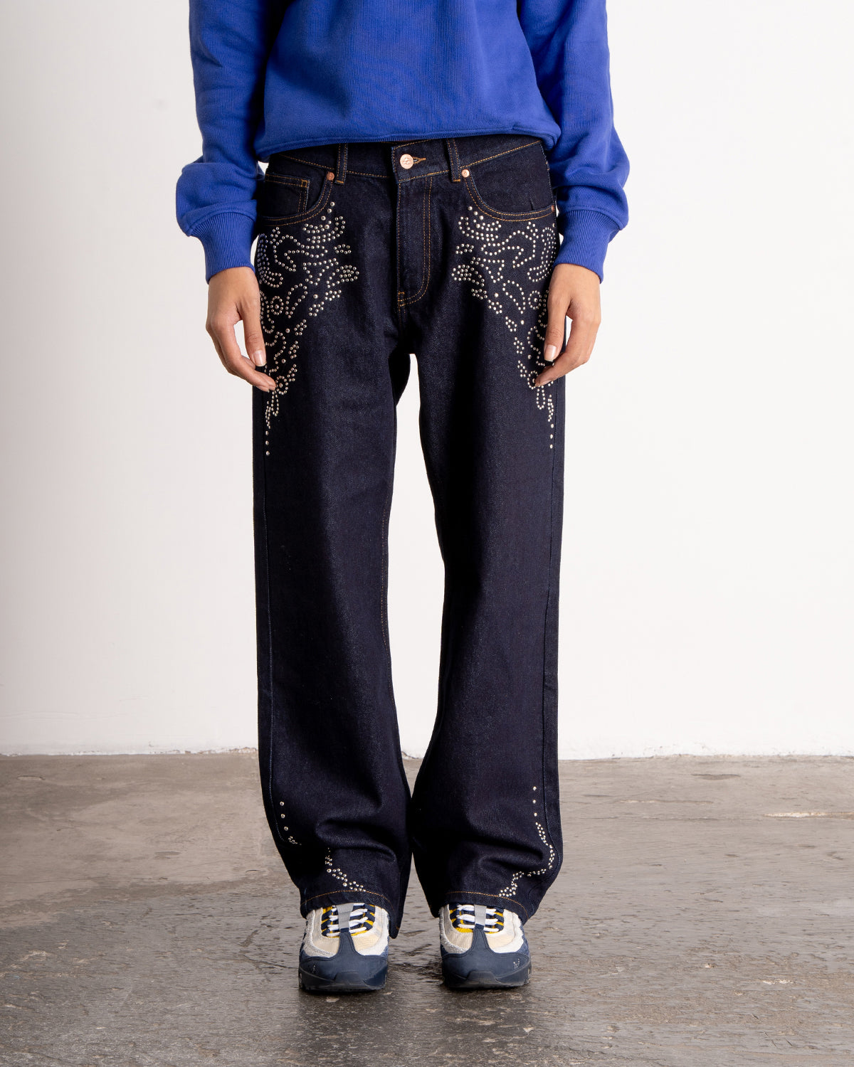 CALIFORNIA DENIM PANTS RAW INDIGO