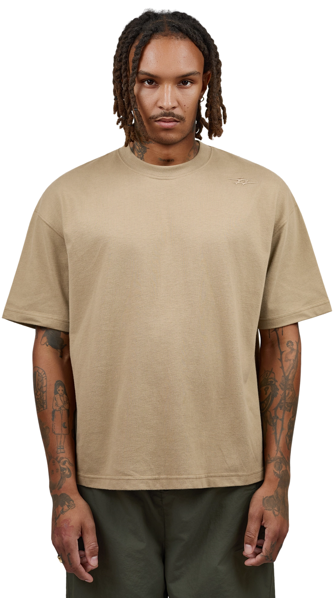 SKIN T-SHIRT CAMEL