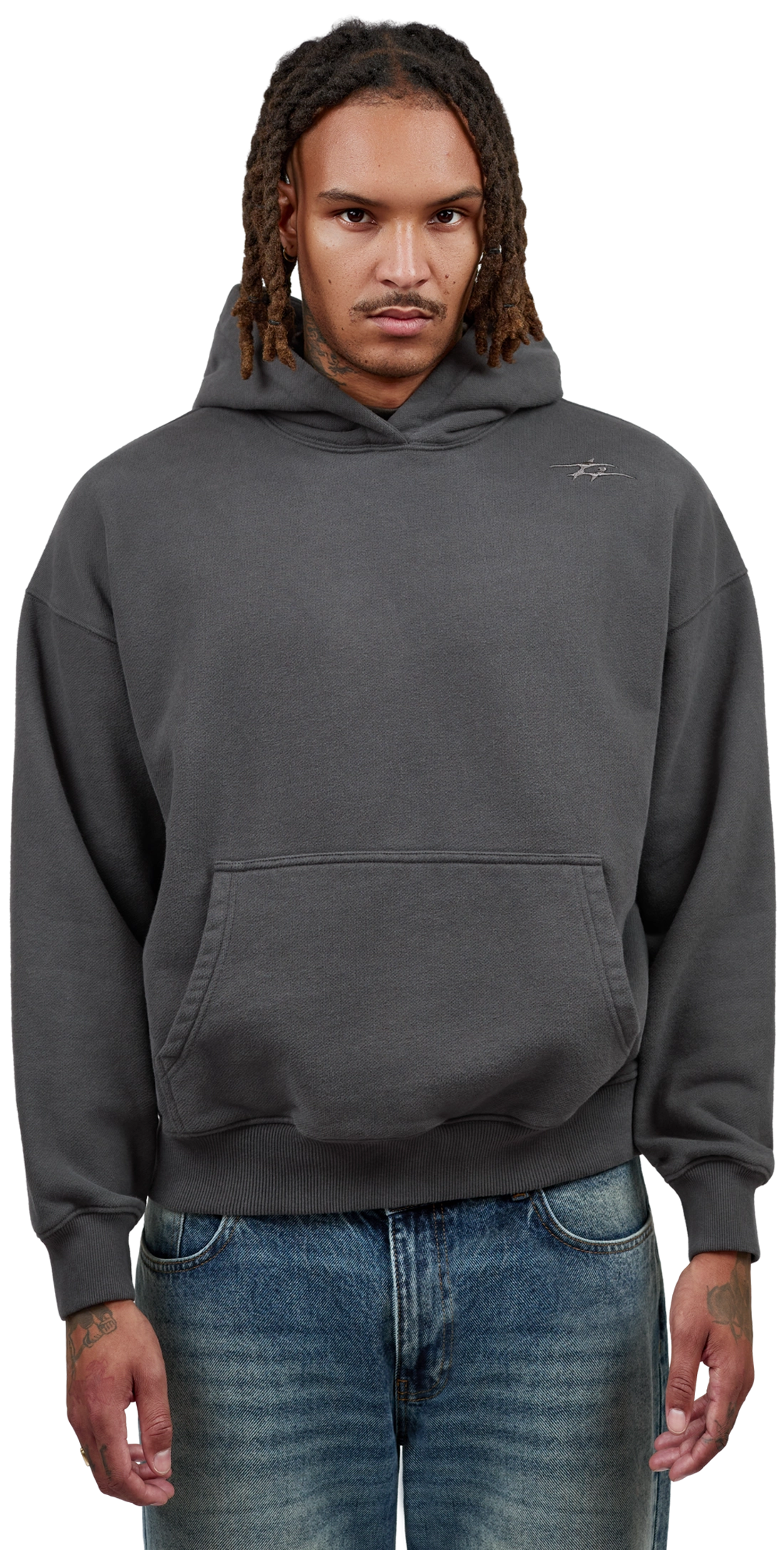 SKIN HOOD ASPHALT BLACK