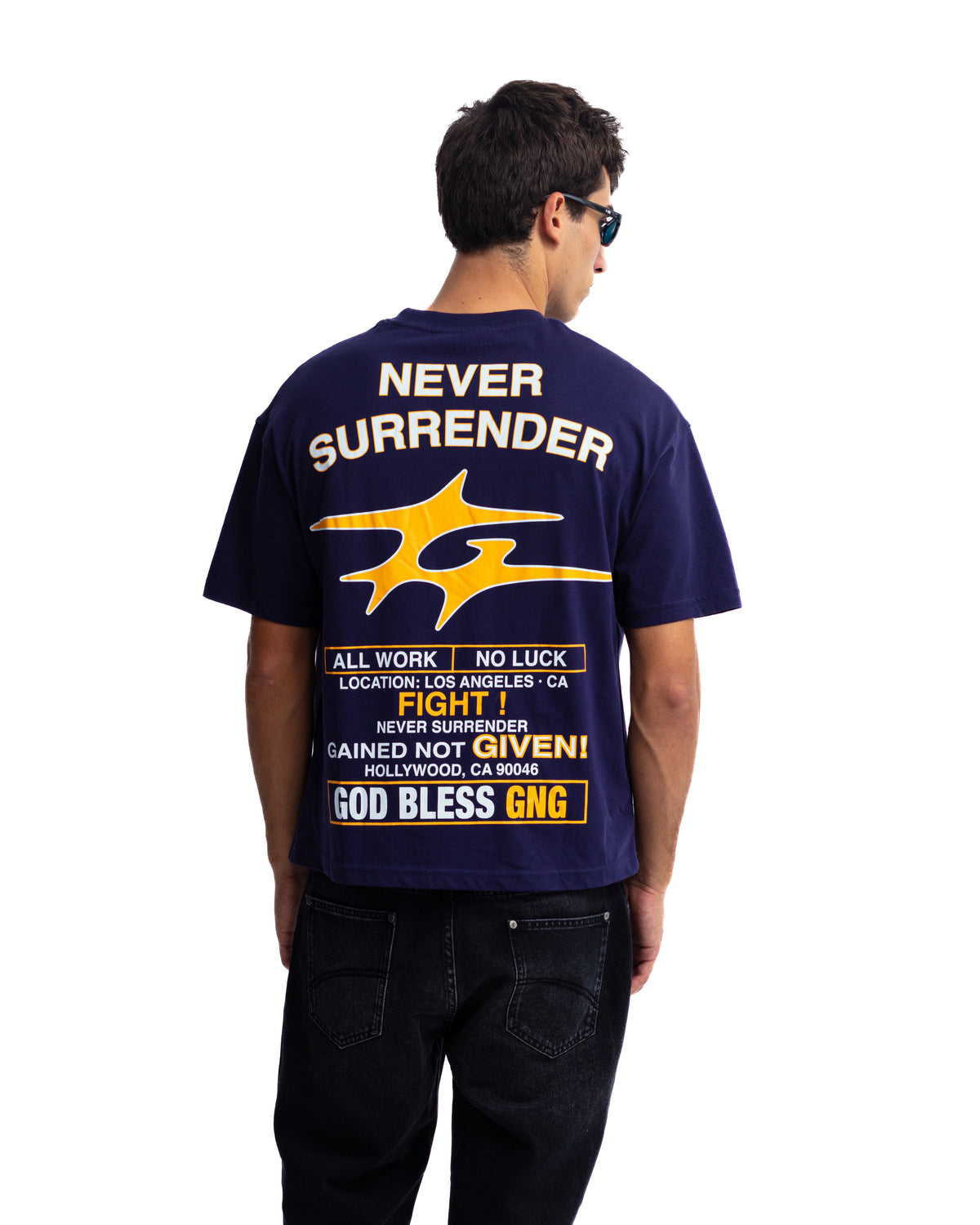 SURRENDER TEE NAVY