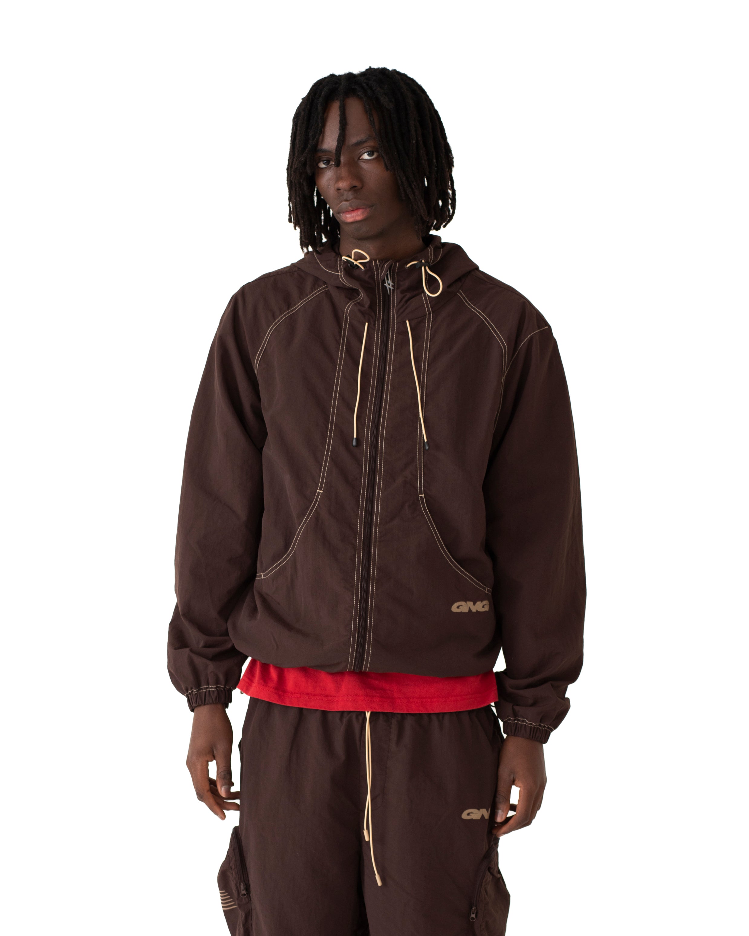 MOTION SHELL JACKET ERODED BROWN
