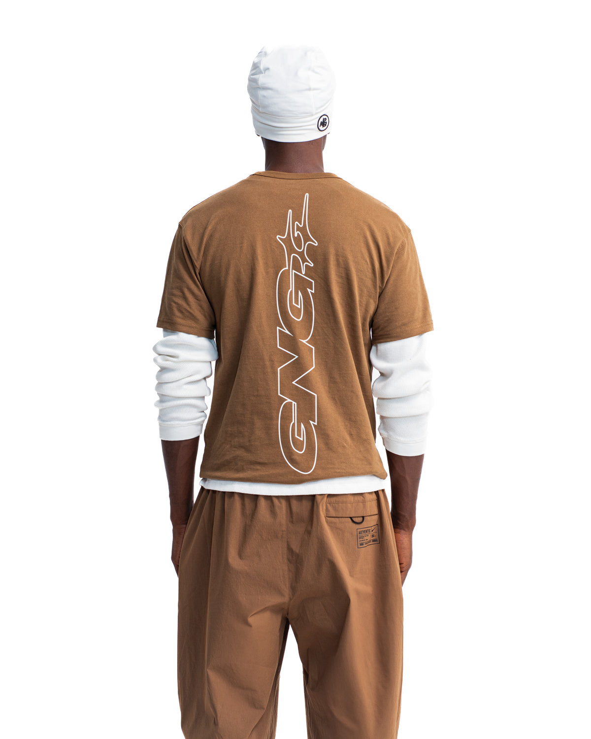 NIKE PREMIUM ESSENTIALS TEE MOSSWOOD BROWN