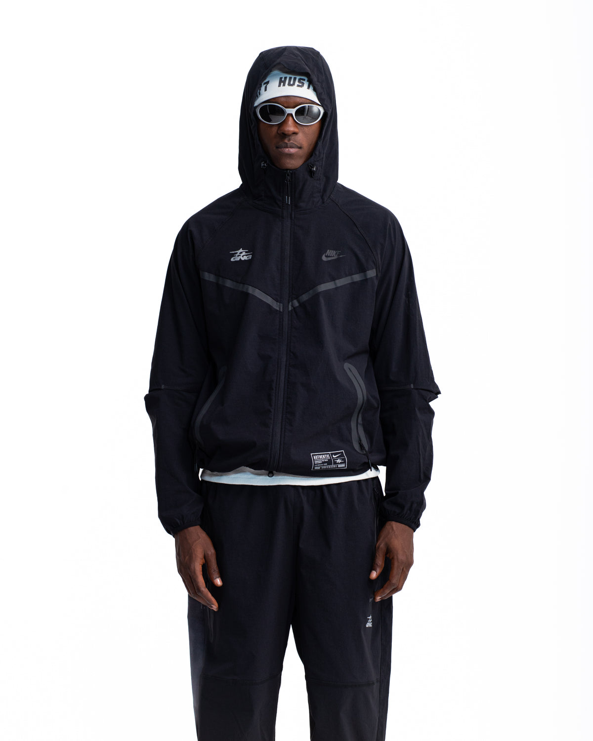 NIKE TECH WOVEN JACKET BLACK