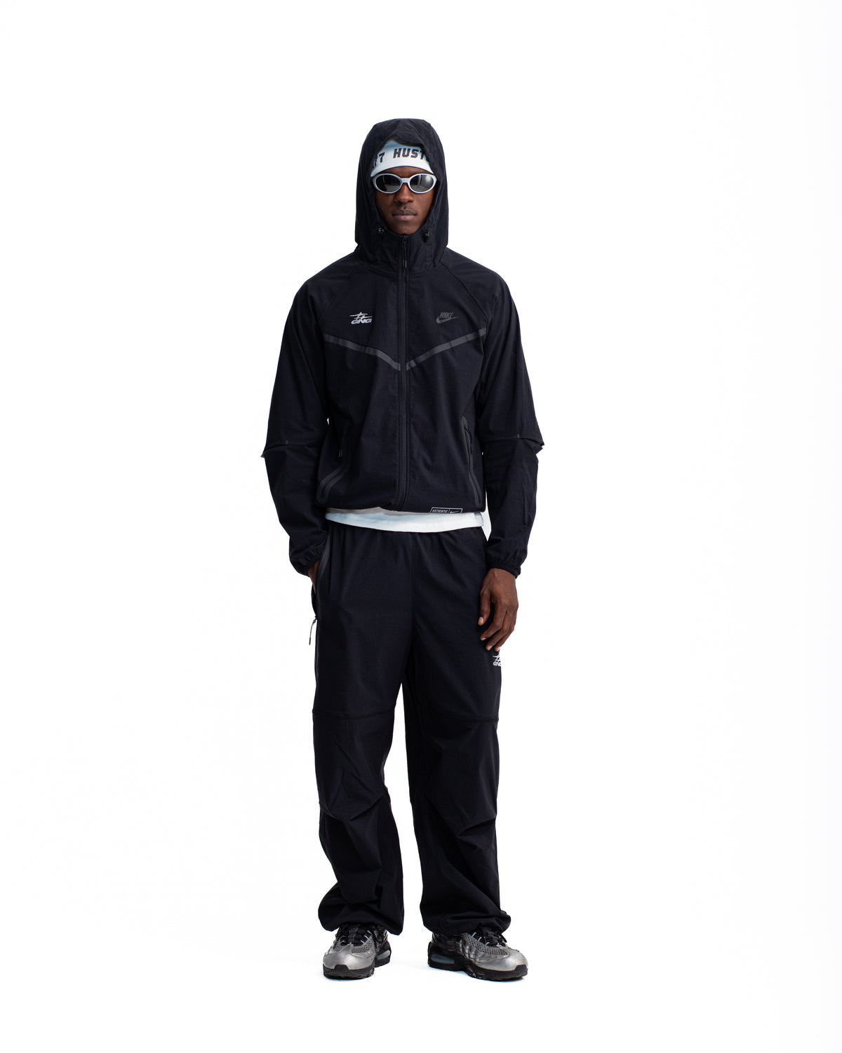 NIKE TECH WOVEN JACKET BLACK