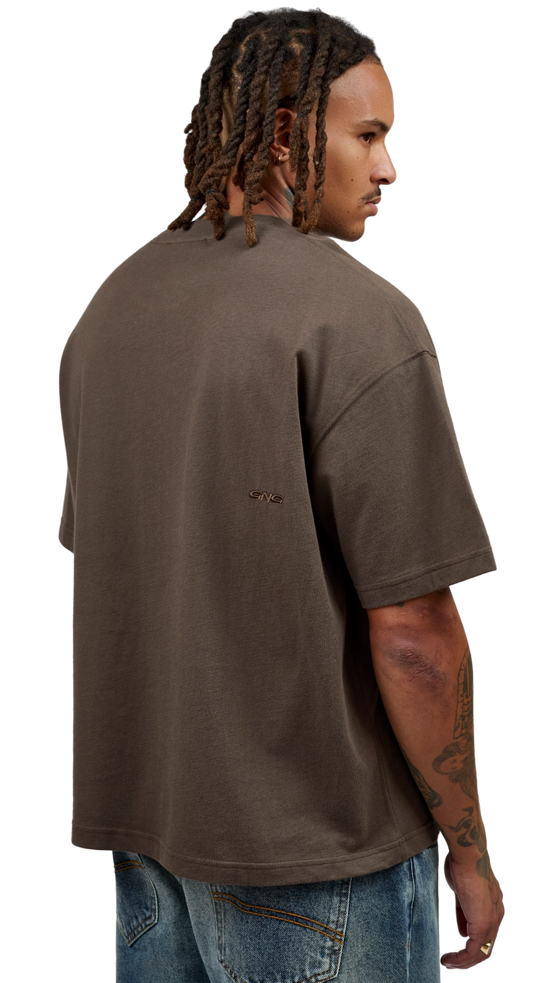 SKIN T-SHIRT BROWN
