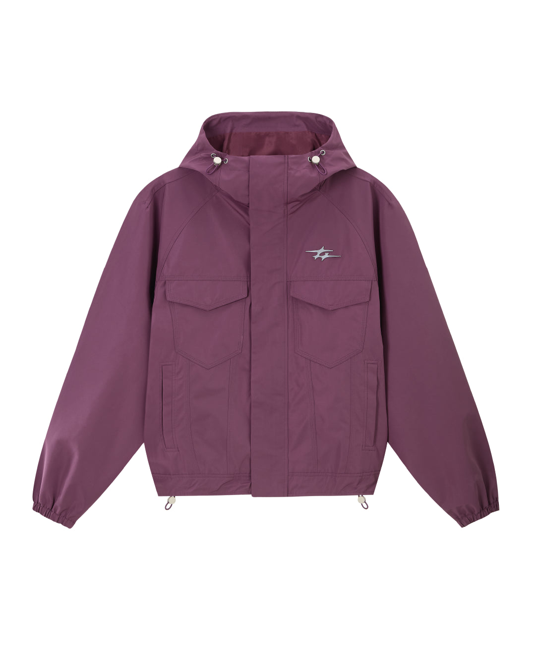 CALIFORNIA WINDBREAKER BURGUNDY
