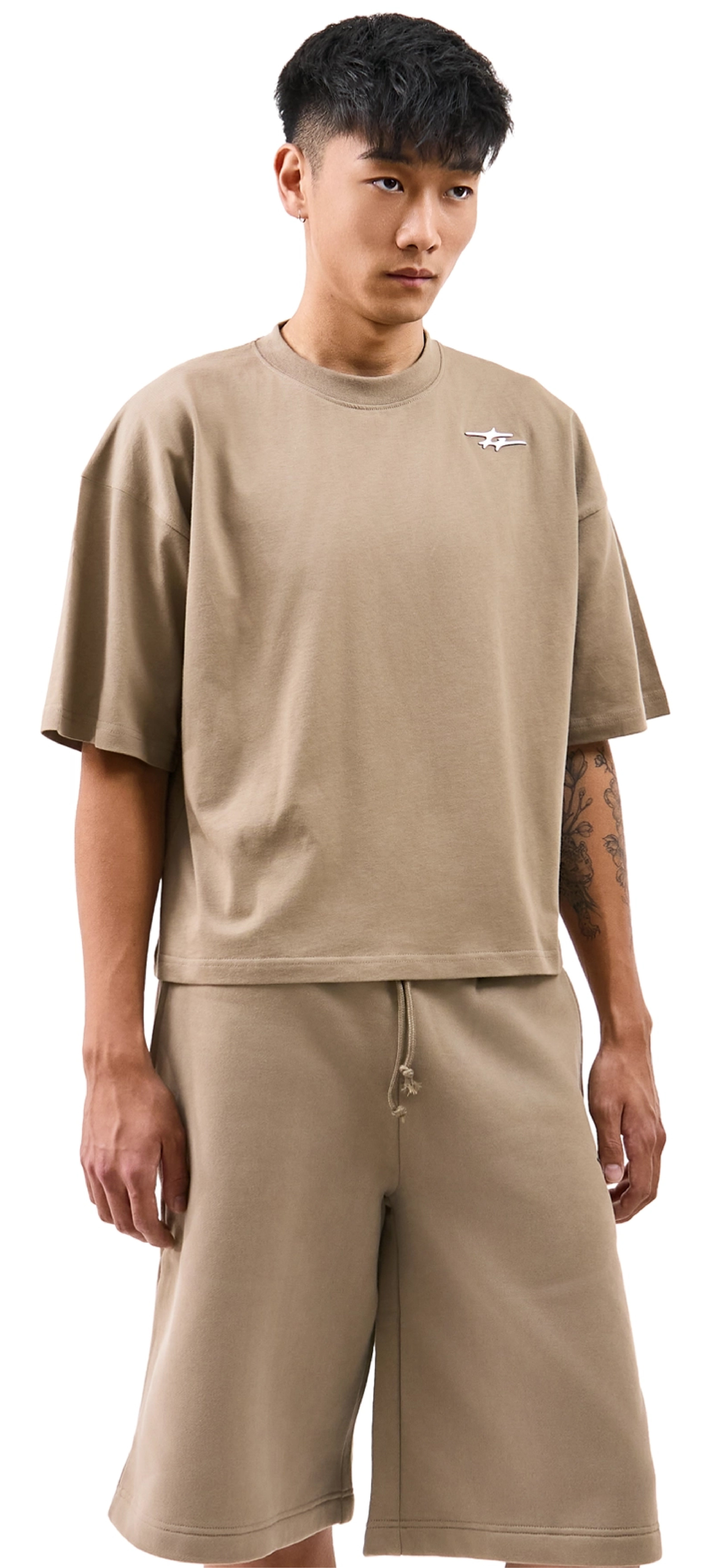 SKIN T-SHIRT CAMEL