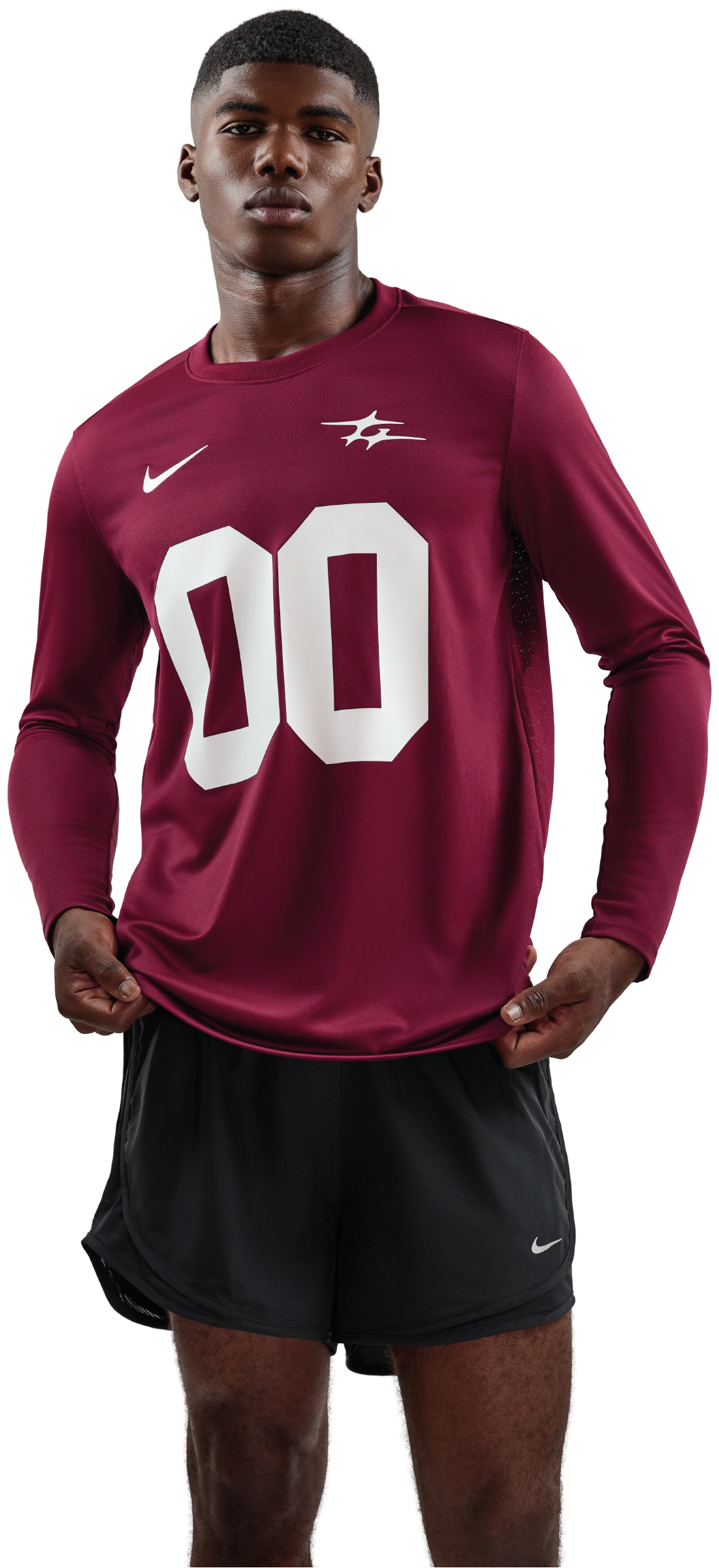 NIKE LONGSLEEVE BURGUNDY