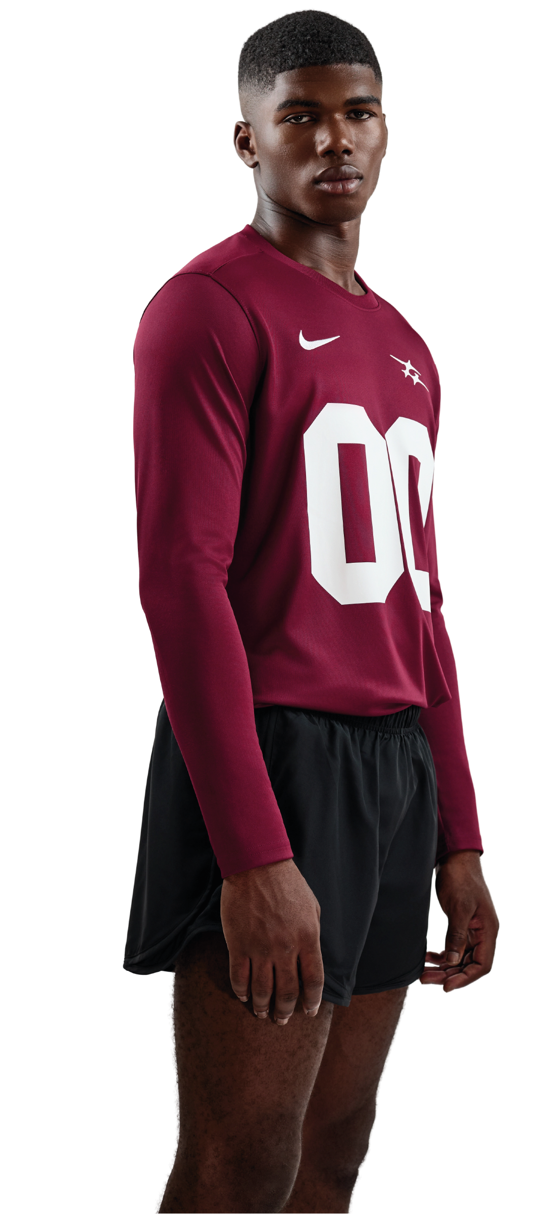 NIKE LONGSLEEVE BURGUNDY