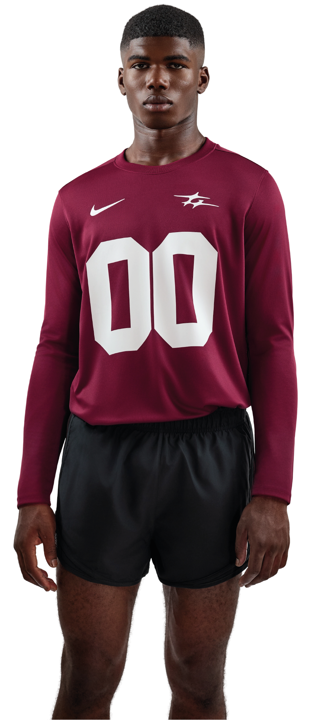 NIKE LONGSLEEVE BURGUNDY
