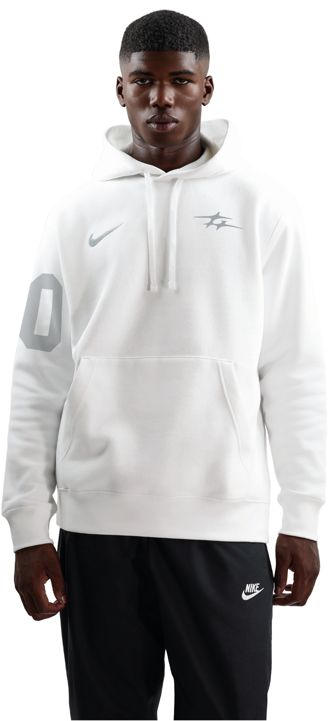 NIKE HOOD WHITE