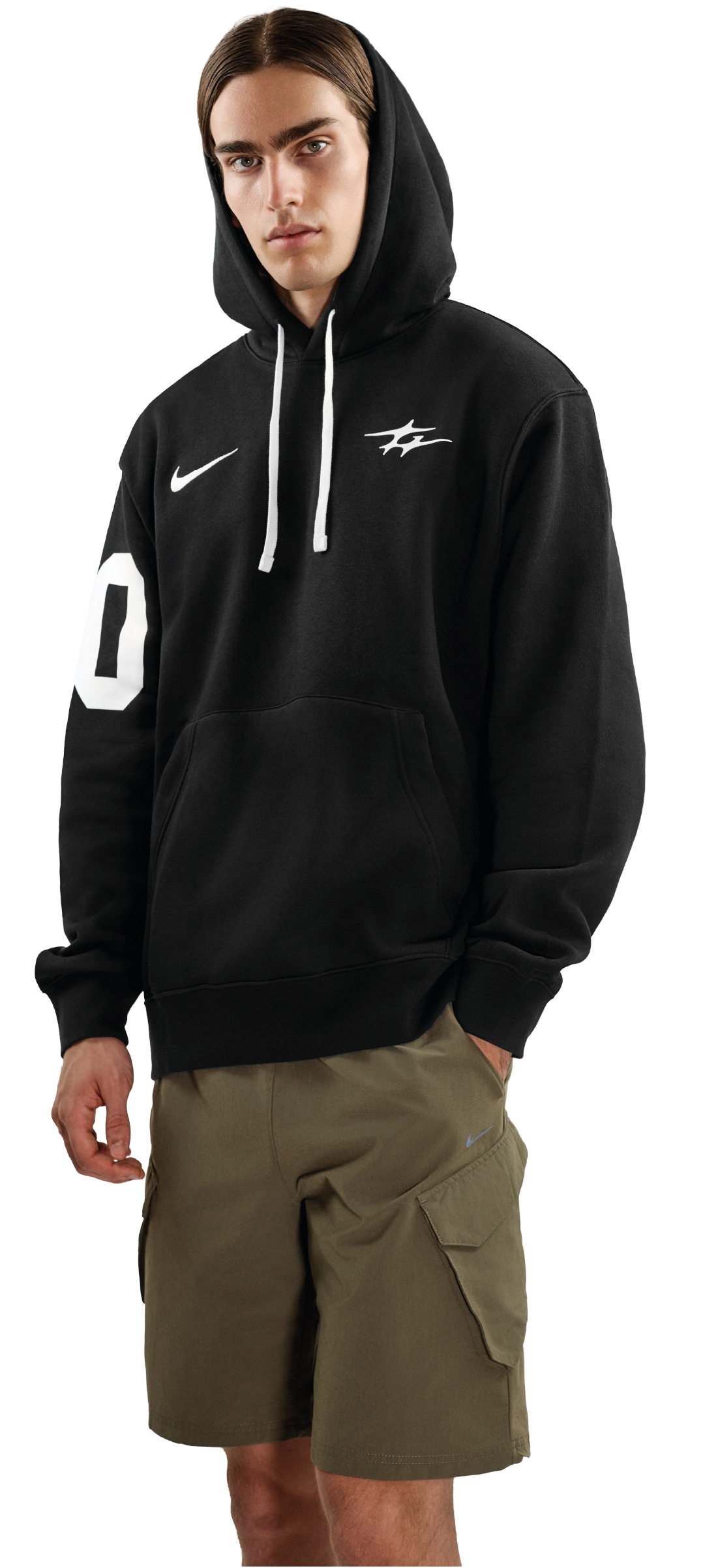 NIKE HOOD BLACK
