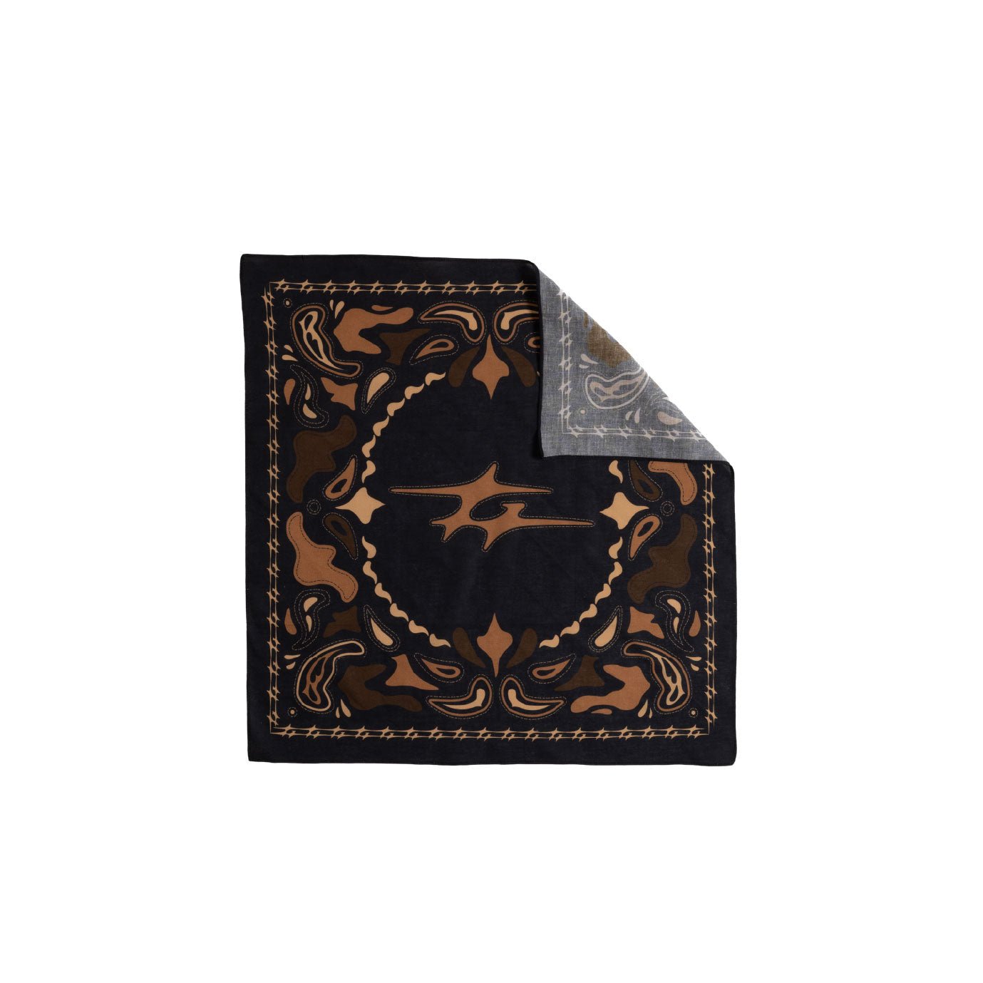 SAND BANDANA DARK O/S